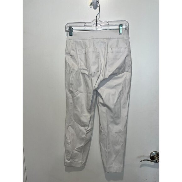 Spanx White Womens cropped  Pants Size small  Cotton - Picture 4 of 9